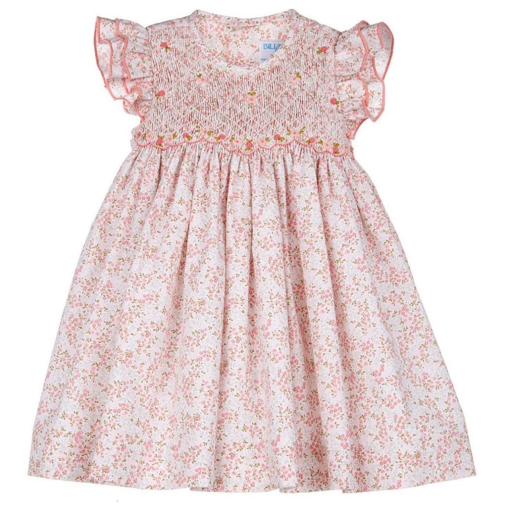 LULI & ME FLORAL PRINT DRESS. SPANISH COUTURE.